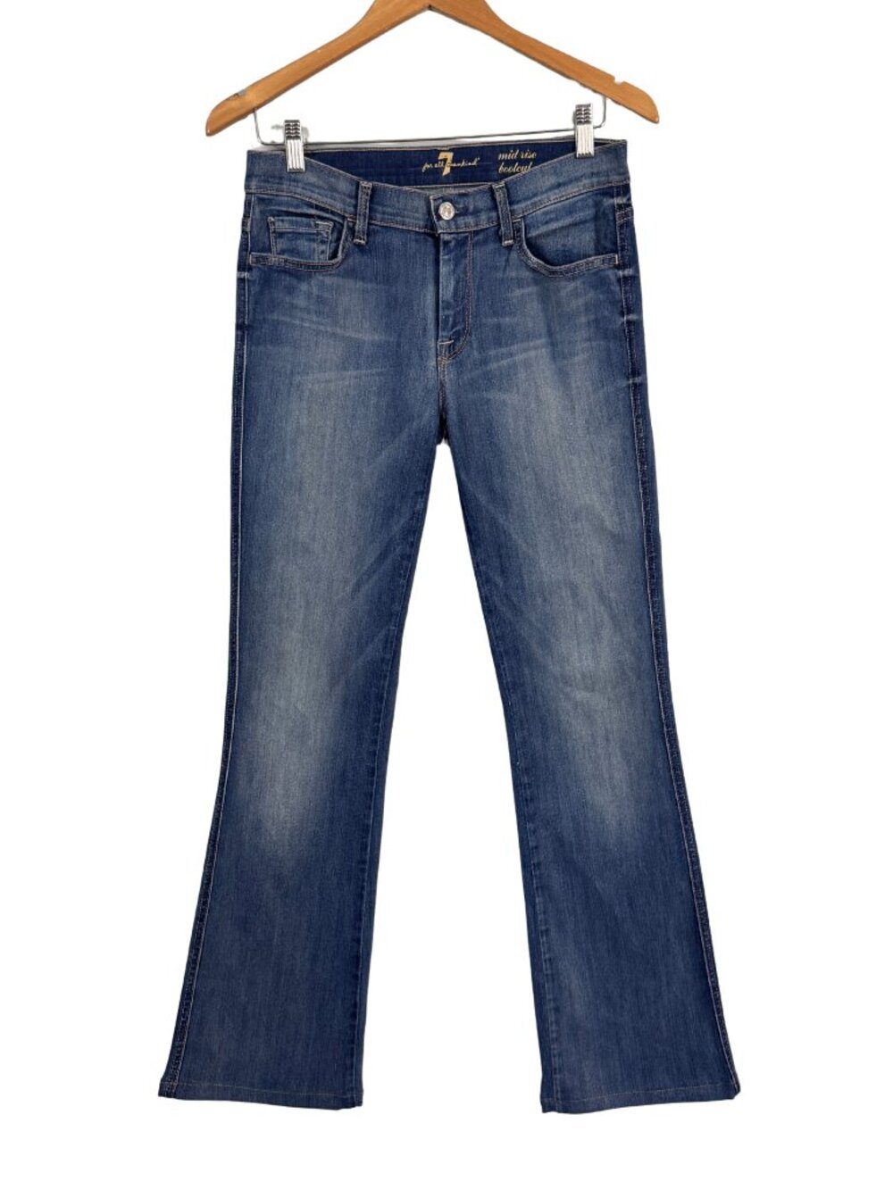 Seven For All Mankind Mid Rise Bootcut Jeans Size 29